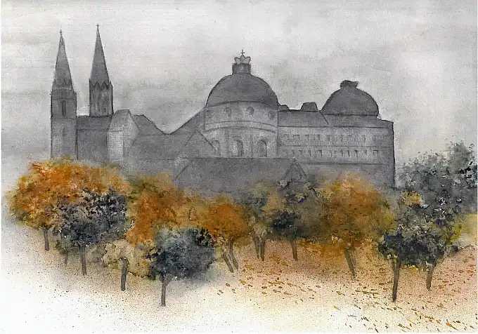 Stift Klosterneuburg, Herbststimmung