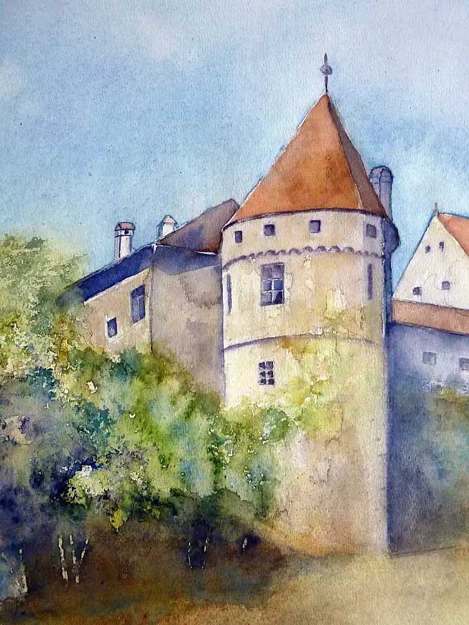 Stadtmauer mit Sattlerturm 1